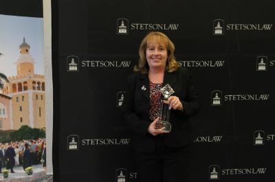 Professor Poehls received Stetson University College of Law’s prestigious Lifetime Achievement Award for Excellence in Teaching Advocacy in 2013